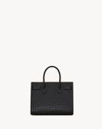 YSL Sac De Jour In Crocodile Embossed Leather – Baby - Image 2